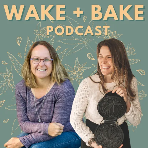 Wake + Bake Podcast Logo